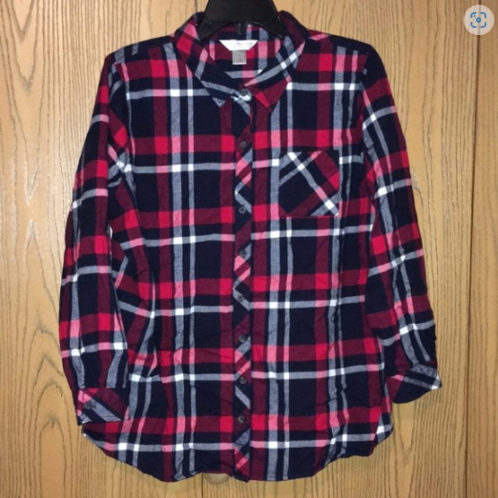 Plaid Button Down Shirt